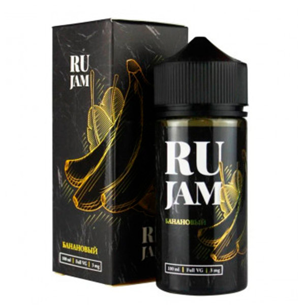 Жидкость Ru Jam (Premium) - Тост с Банановым джемом 100мл 3мг