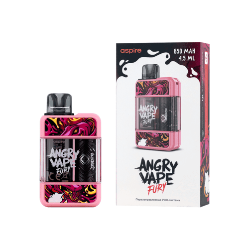 Angry Vape Fury 700mAh (Розовый)