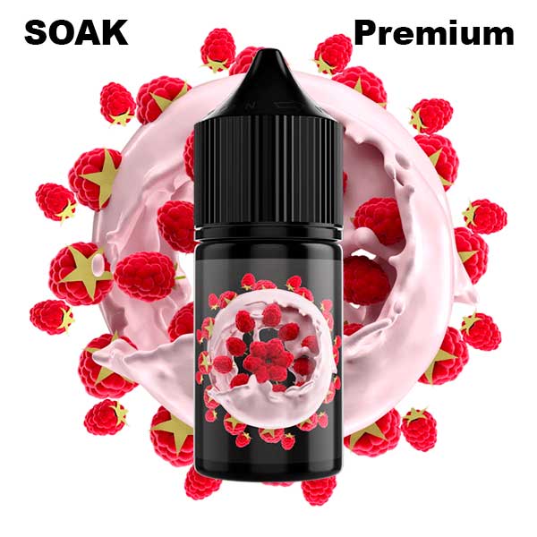 Жидкость SOAK L Salt - Raspberry Yogurt 30мл (20mg) (Premium)