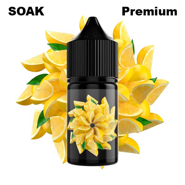 Жидкость SOAK L Salt - True Lemon 30мл (20mg) (Premium)