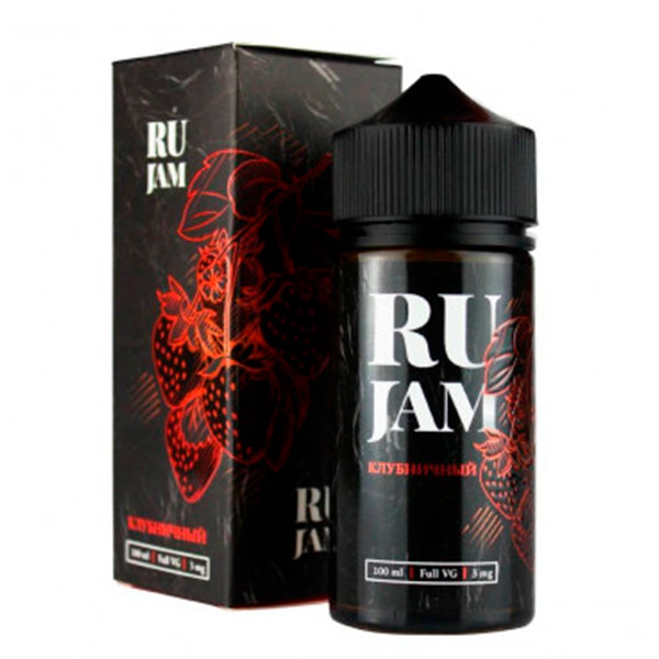 Жидкость Ru Jam (Premium) - Тост с Клубничным джемом 100мл 3мг