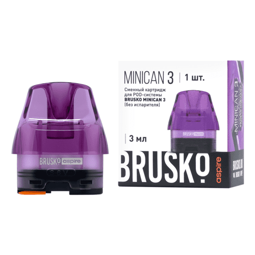 Картридж Brusko Minican 3 (Без Испарителя) (Фиолетовый)