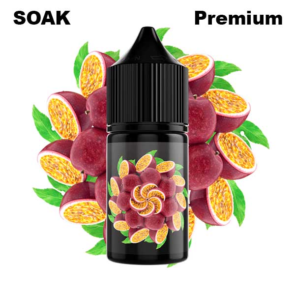 Жидкость SOAK L Salt - Passion Bubble 30мл (20mg) (Premium)