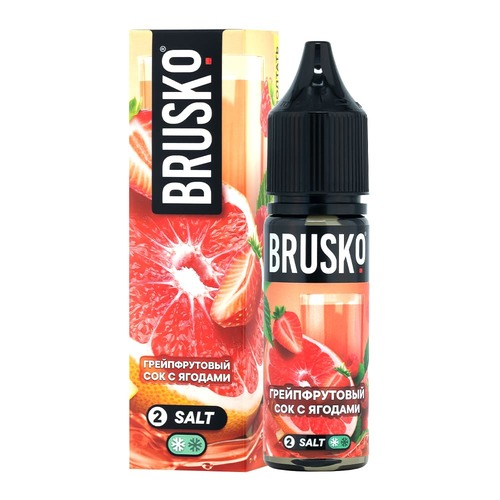 Жидкость Brusko Salt (Chubby) - Грейпфрутовый сок с ягодами 35мл (2 Ultra)