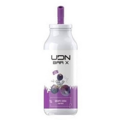 Одноразовая ЭС UDN Bar X 7000 - Grape Soda (Виноградная Сода)