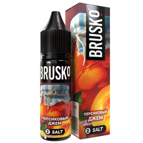 Жидкость Brusko Salt (Chubby) - Персиковый джем 35мл (2 Ultra)