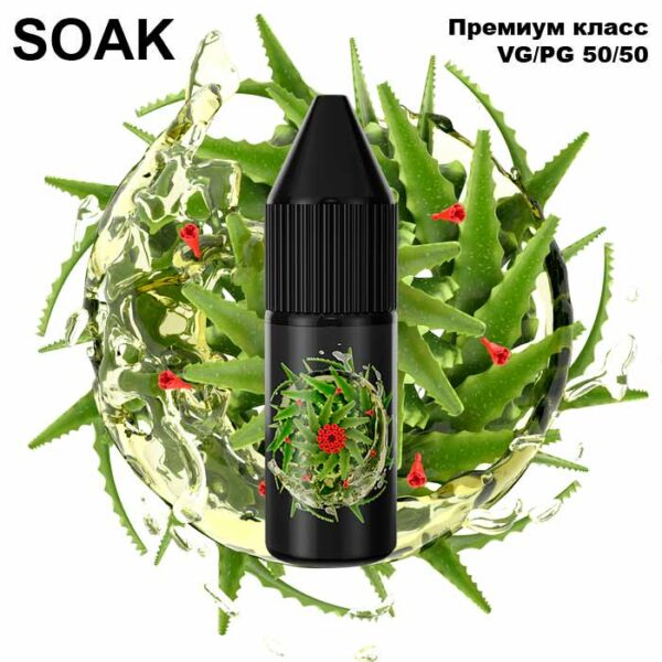 Жидкость SOAK L Salt - Aloe Vera 10мл (20mg) (Premium)