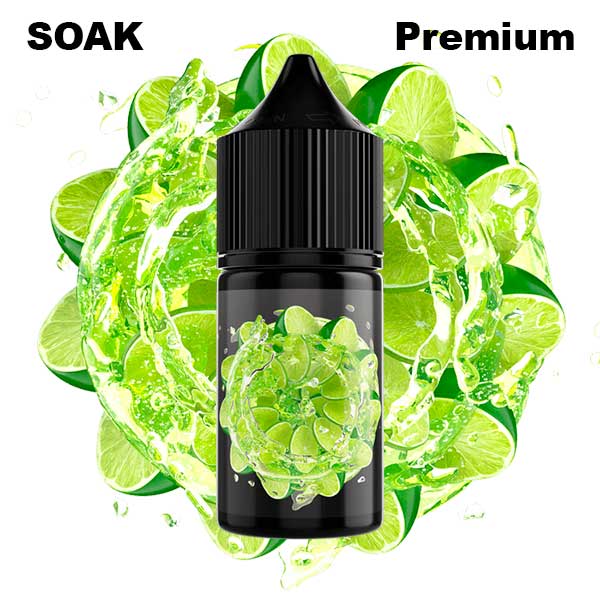 Жидкость SOAK L Salt - Lime Soda 30мл (20mg) (Premium)