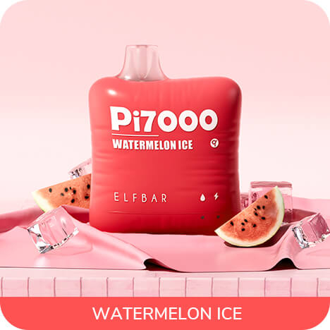 Одноразовая ЭС Elf Bar Pi7000 - Watermelon ice (Ледяной арбуз)