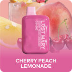 Одноразовая ЭС Lost Mary OS4000 - Cherry Peach Lemonade (Вишнево-Персиковый Лимонад)