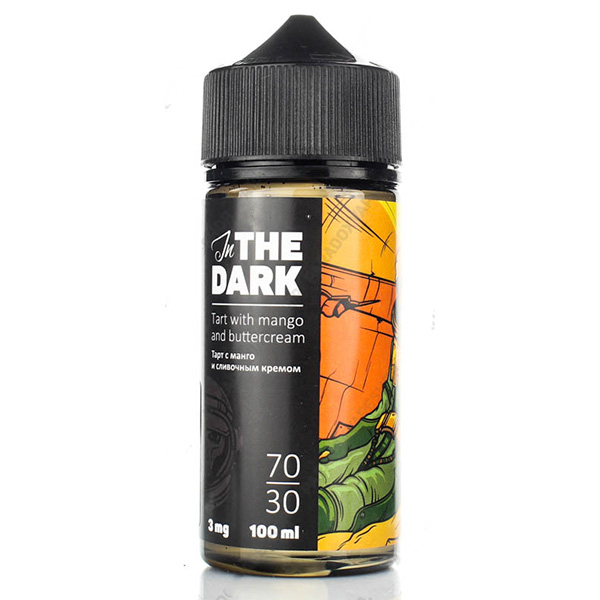 Жидкость In The Dark - Тарт с манго и сливочным кремом 100мл (3мг)