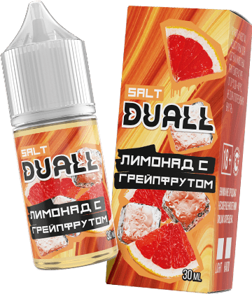 Жидкость DUALL Salt - Лимонад с грейпфрутом 30мл (20mg)