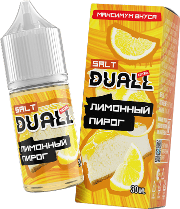 Жидкость DUALL Extra Salt - Лимонный пирог 30мл (20mg)