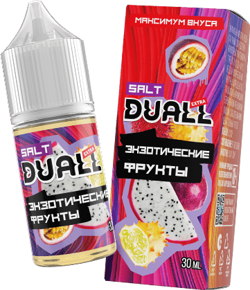 Жидкость DUALL Extra Salt - Экзотические фрукты 30мл (20mg)