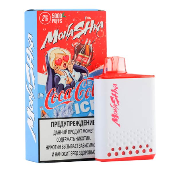 Одноразовая ЭС Monashka 5000 - Coca Cola Ice (Ледяная кола)