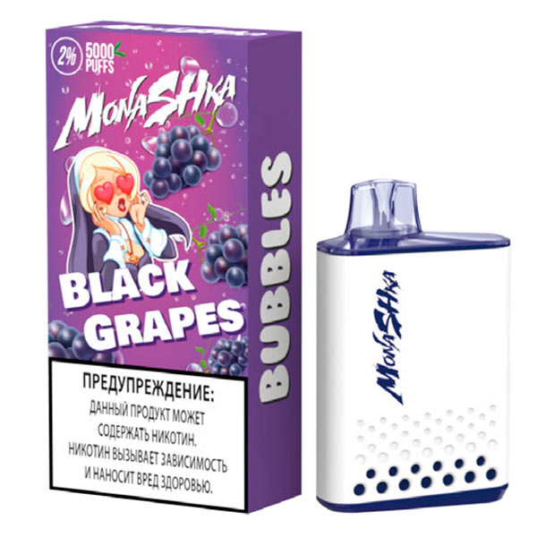 Одноразовая ЭС Monashka 5000 - Black Grapes (Черный виноград)