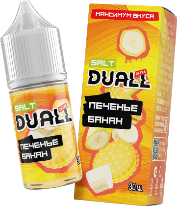 Жидкость DUALL Extra Salt - Персик киви 30мл (20mg)