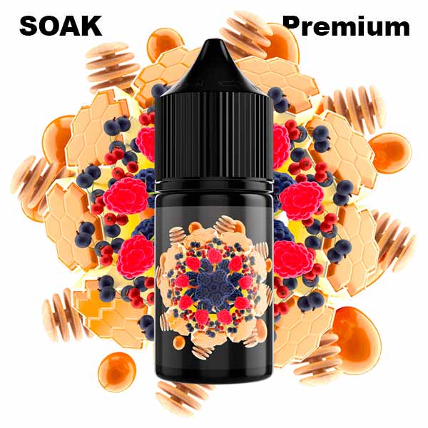 Жидкость SOAK L Salt - Dark Honey Berries 30мл (20mg) (Premium)
