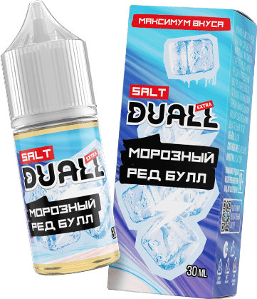 Жидкость DUALL Extra Salt - Морозный Ред Булл 30мл (20mg)