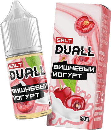 Жидкость DUALL Salt - Вишневый йогурт 30мл (20mg)