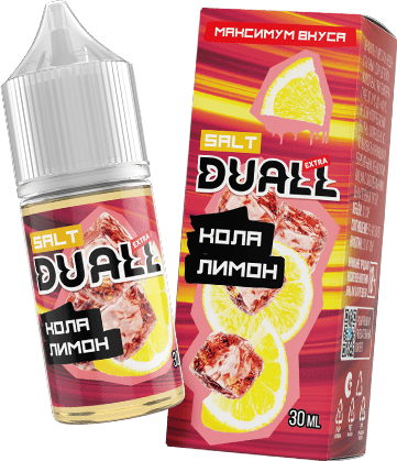 Жидкость DUALL Extra Salt - Кола лимон 30мл (20mg)