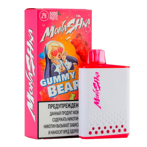 Одноразовая ЭС Monashka 5000 - Gummy Bears (Мармеладные мишки)