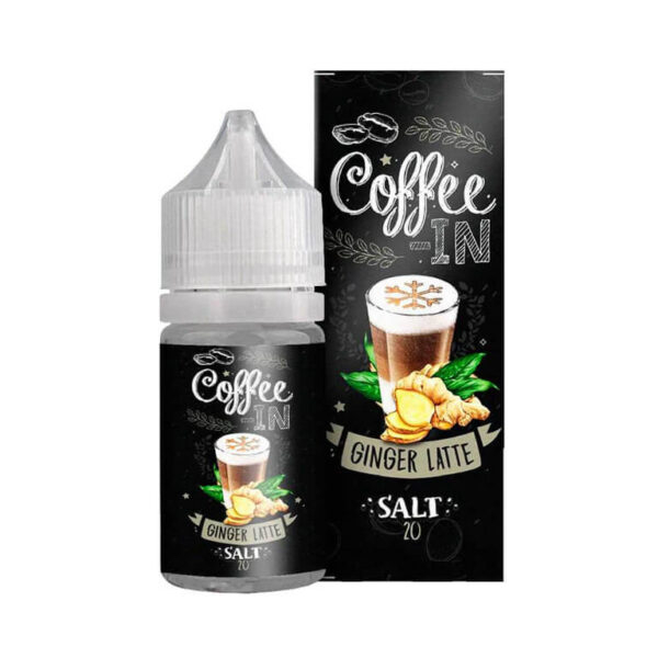 Жидкость Coffee-In Salt - Ginger Latte 30мл (20mg)