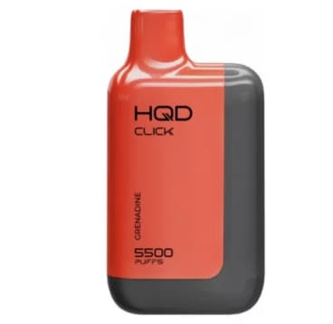 Набор HQD Click 5500 - Гранатовый сок со смородиной и лимон