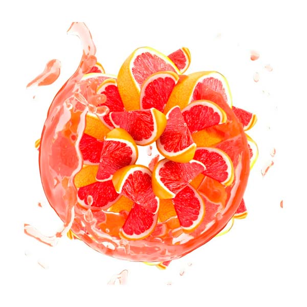 Картридж Soak Q Ruby Grapefruit (1500 тяг) - Рубиновый грейфрут