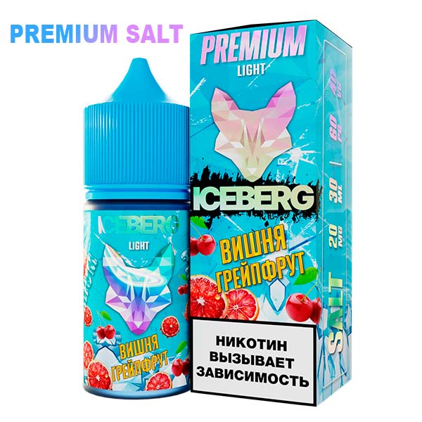 Жидкость Iceberg Ice Legend Salt - Вишня грейпфрут 30мл (20 Strong)