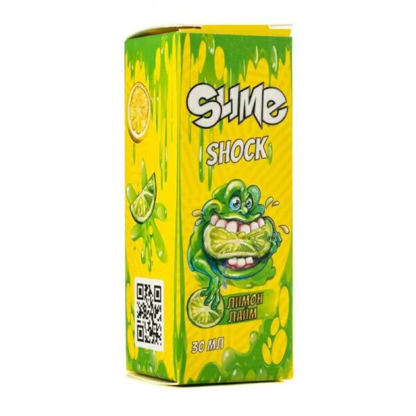 Жидкость Slime Shock Salt - Лимон Лайм 30мл (20mg)