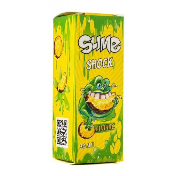 Жидкость Slime Shock Salt - Ананас 30мл (20mg)