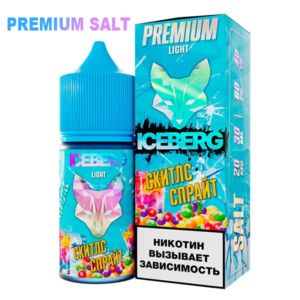 Жидкость Iceberg Ice Legend Salt - Скитлс спрайт 30мл (20 Strong)