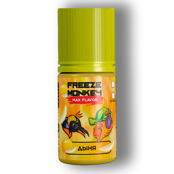 Жидкость Freeze Monkey MAX FLAVOR Salt - Дыня 30мл (20 Strong)