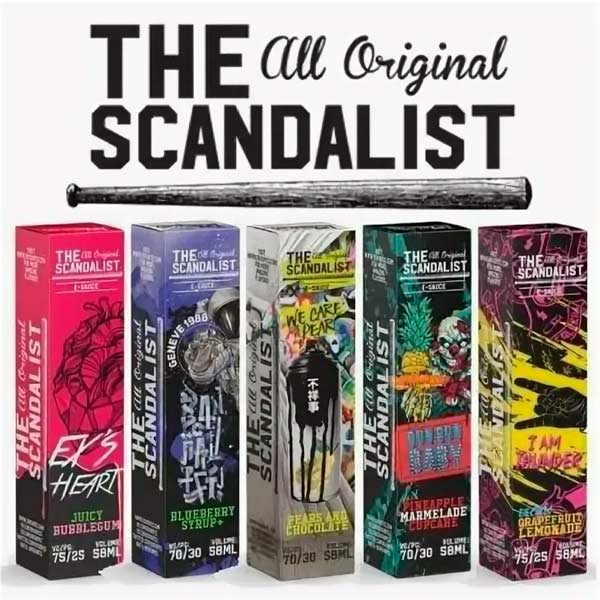 Жидкость The Scandalist - Pop The Glock 60мл (0мг)