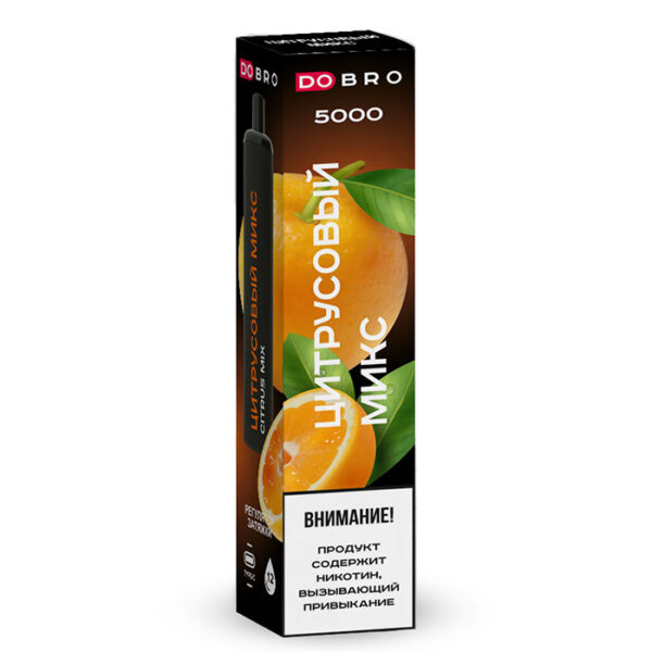 Одноразовая ЭС Dobro 5000 - Citrus Mix (Цитрусовый Микс)