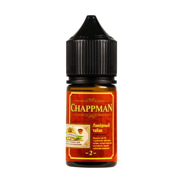 Жидкость Chappman Salt - Ликерный табак 30мл (20mg)