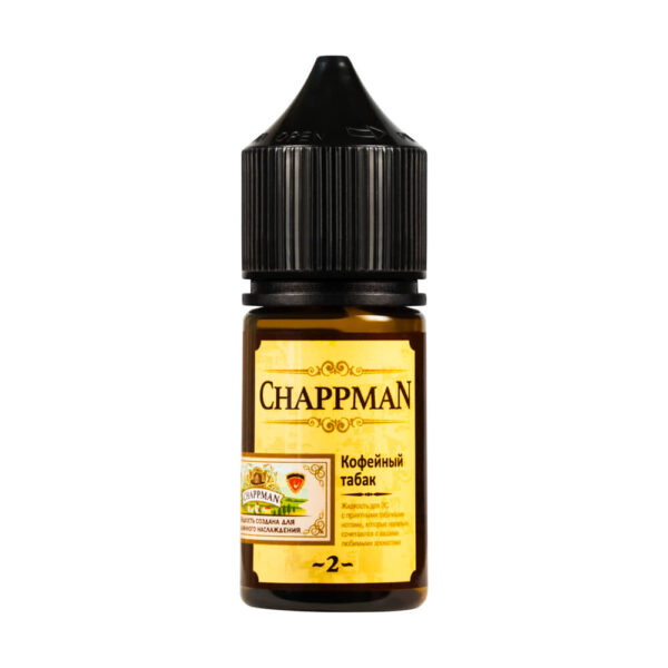 Жидкость Chappman Salt - Кофейный Табак 30мл (20 Ultra)