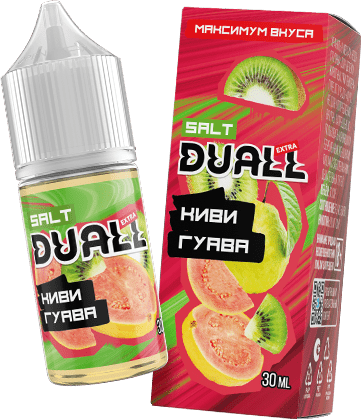 Жидкость DUALL Extra Salt - Киви Гуава 30мл (20 Strong)