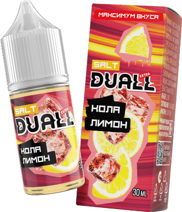 Жидкость DUALL Extra Salt - Кола лимон 30мл (20 Strong)
