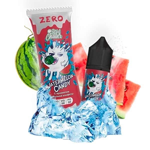 Жидкость Serial Chiller Zero Salt - Watermelon Candy (Арбузная Конфета) 27мл 0мг
