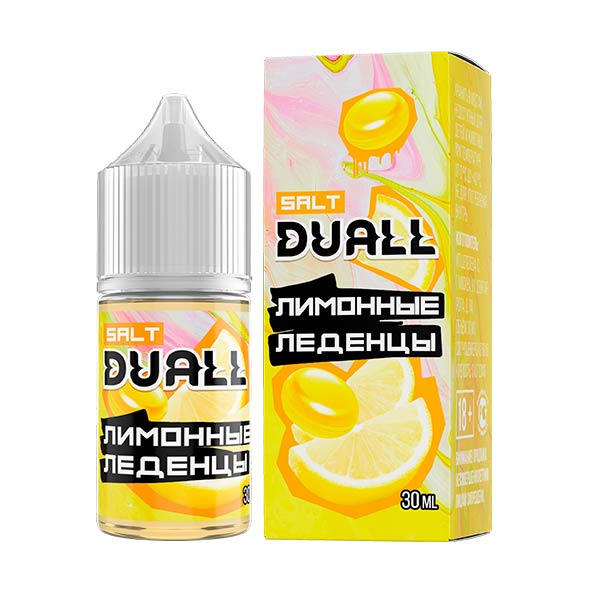 Жидкость DUALL Salt - Лимонные леденцы 30мл (20 Strong)