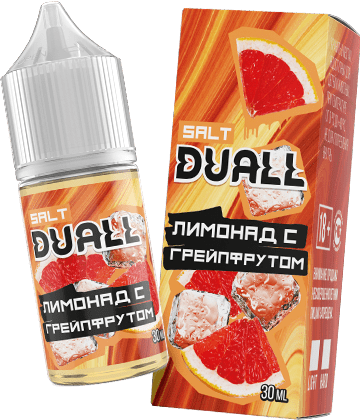 Жидкость DUALL Salt - Лимонад с грейпфрутом 30мл (20 Strong)