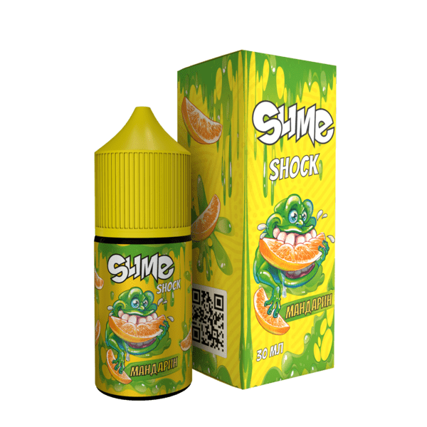 Жидкость Slime Shock Salt - Мандарин 30мл (10mg) (М)