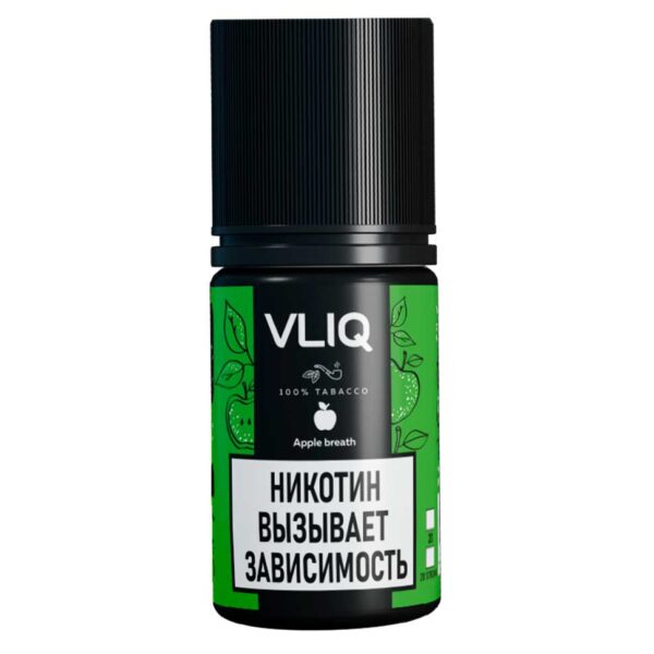 Жидкость VLIQ Tabacco Salt - Apple Breath (Яблочный Вдох) 30мл (20mg)