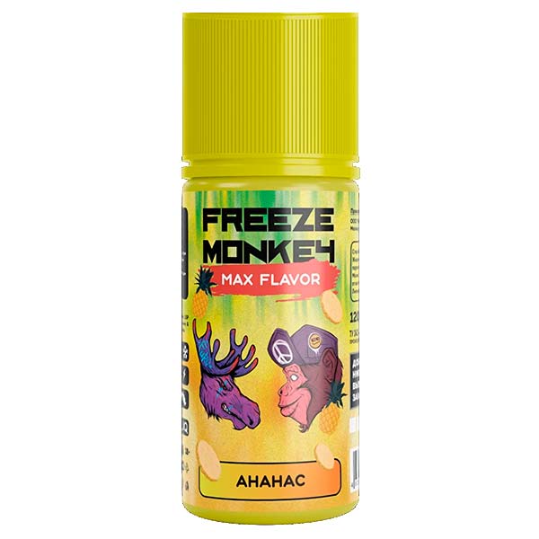 Жидкость Freeze Monkey MAX Flavor - Ананас 120мл 3мг