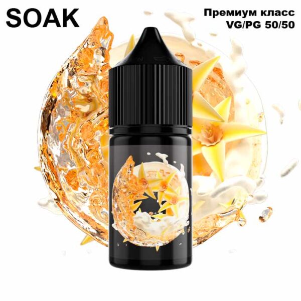 Жидкость SOAK L Salt - Cream Soda 30мл (20mg) (Premium) (М)