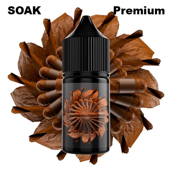 Жидкость SOAK L Salt - Cuban Cigar 30мл (20mg) (Premium) (М)