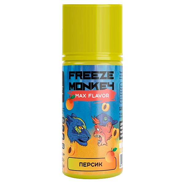 Жидкость Freeze Monkey MAX Flavor - Персик 120мл 3мг