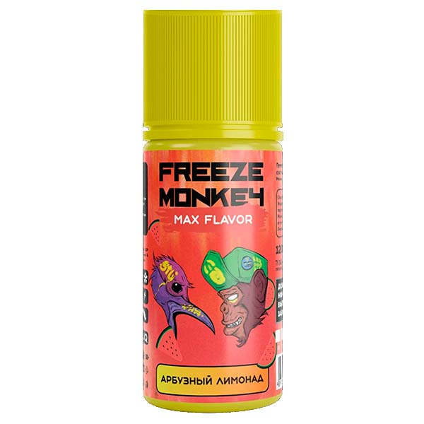Жидкость Freeze Monkey MAX Flavor - Арбузный лимонад 120мл 3мг